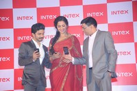 Anushka Launches INTEX Aqua Smartphone